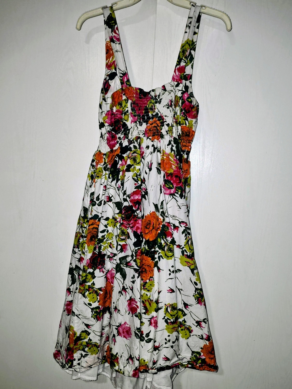 Anthropologie A-line, Corset Floral Midi Dress Size 4 - Picture 6 of 13